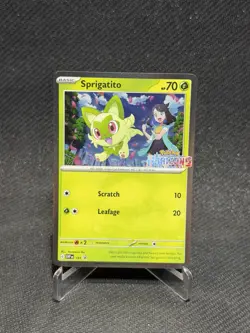 Sprigatito SVP 191 Horizons Stamped | Pokemon TCG Black Star Promo - Image 1