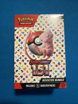 Pokemon TCG Scarlet & Violet—151 Booster Bundle Box 6 Packs English 2023 Lot 3 - Image 1
