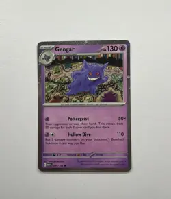 Pokemon TCG Gengar Cosmos Holo 094/165 Scarlet Violet 151 - Image 1