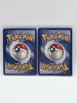 Pokemon Base Set Holo LOT Charizard 4/102 & Blastoise 2/102 Vintage WOTC MP - Image 2