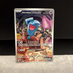 TEAM ROCKET'S WOBBUFFET POKEMON SV: SCARLET & VIOLET PROMO CARD #203 SEALED - Image 1