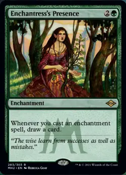 Enchantress's Presence [Modern Horizons 2] Magic MTG - Image 1