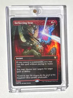 Deflecting Swat Commander Masters English Rare Borderless #R-0698 - Image 1
