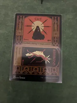 Cut Ribbons (Foil Etched) (Gold) -Foil Near Mint MTG Secret Lair - Image 1