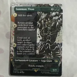 Summon: Titan (Borderless) Final Fantasy Regular - Image 1