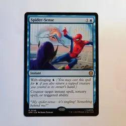 Spider-Sense 0046 MTG Magic the Gathering Regular Rare SPM NM - Image 1