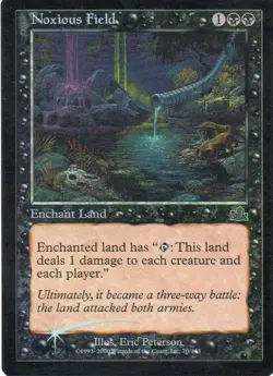 MTG: Prophecy: Foil Noxious Field: Lightly Played Condition - Image 1