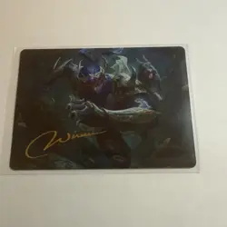 Shadow, Mysterious Assassin Art Card (Gold Signature) Art Series: FF #26/53 - Image 1