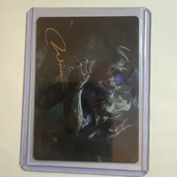 Shadow, Mysterious Assassin Art Card (Gold Signature) Art Series: FF #26/53 - Image 5