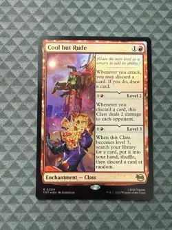 MTG Cool but Rude #0089 Foil Rare Teenage Mutant Ninja Turtles (TMT) - Image 1