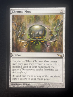 MTG Chrome Mox, Mirrodin Non-Foil, NM-, Magic the Gathering 2003 - Image 3