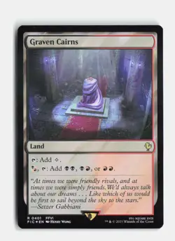 Graven Cairns (Surge Foil) 401 Foil Commander: FINAL FANTASY MTG NM - Image 1