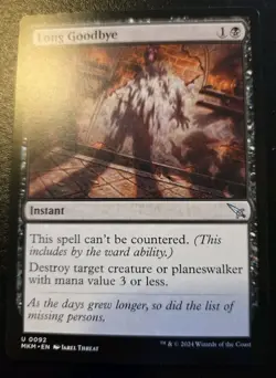 Long Goodbye 0092 Uncommon Murders At Karlov Manor Magic: The Gathering - Image 1