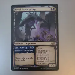1x Cruel Somnophage - Wilds of Eldraine - NM - MTG - Image 1