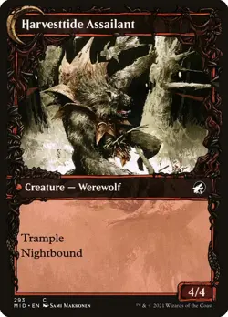 Harvesttide Infiltrator (Showcase) #293 (Foil) (NM) Midnight Hunt MID Magic MTG - Image 2
