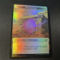MTG - Powerstone / Construct Token Foil BRO #005 - Image 2