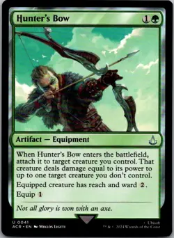 Hunter's Bow 41 Universes Beyond: Assassin's Creed Magic: The Gathering LP - Image 1
