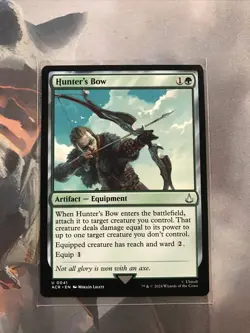 MTG Hunter's Bow Assassin's Creed ACR 0041 NM - Image 1