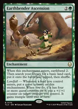 MTG Avatar R Earthbender Ascension #0175 - Image 1