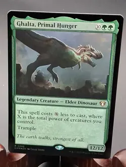 Ghalta, Primal Hunger Commander Masters MTG Foil Near Mint - Image 1