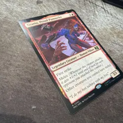 Titania, Proud Pummeler (Surge Foil) 62 MTG MSC Commander: Marvel Foil NM - Image 3