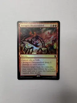 Avengers Disassembled Foil Marvel Super Heroes Magic The Gathering 0124 NM - Image 1