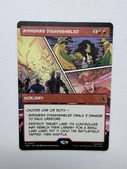 Avengers Disassembled Marvel Super Heroes Comic Magic The Gathering - NM - Image 1
