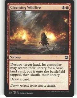 Cleansing Wildfire - Zendikar Rising - MTG - Common - #137 - NM - Image 1