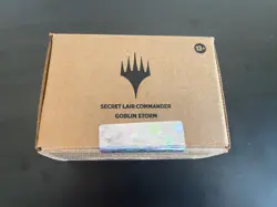 Goblin Storm Secret Lair Commander Deck English MTG Factory Sealed - Image 1