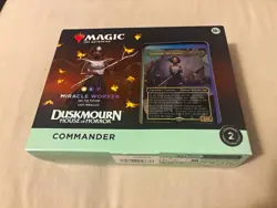 Magic: The Gathering Duskmourn: House of Horror Commander Deck Miracle Worker - Image 1