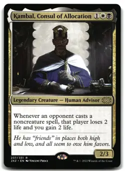 Kambal, Consul of Allocation 183 Magic_the_gathering Kaladesh - Image 1