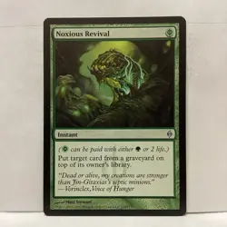 MTG Noxious Revival Magic: The Gathering New Phyrexia Uncommon #118 - Image 1