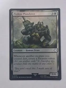 MtG UB Fallout Pitiless Plunderer Foil NM Magic the Gathering - Image 1