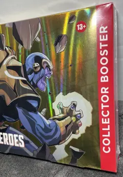 NEW Magic the Gathering Marvel Super Heroes Collectors Booster Sealed In Hand - Image 4