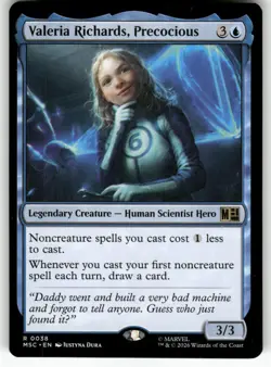 Valeria Richards, Precocious 38 Marvel Super Heroes MTG NM M-07 - Image 1
