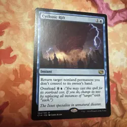 1x MTG Cyclonic Rift - Commander 2014 (C14) #104 - Magic the Gathering - Image 1