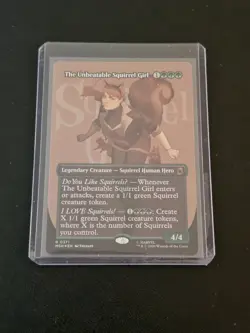 The Unbeatable Squirrel Girl [Borderless FOIL] #371 MTG Marvel Super Heroes - Image 1