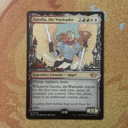 Aurelia, the Warleader MTG MOM: Multiverse Legends #35 Mythic - Near Mint - Image 1