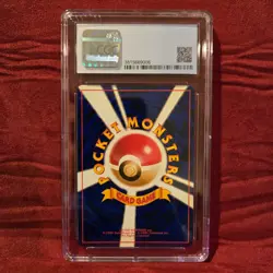 1999 Pokemon Japanese Neo Premium File Typhlosion Holo Swirl #157 CGC 9 Mint - Image 4