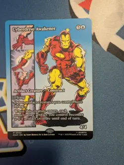 Cyberdrive Awakener (Borderless) 53 Marvel Universe Eternal-Legal NM - Image 1