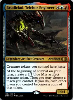 Brudiclad, Telchor Engineer 193 Rare Double Masters MTG NM - Image 1