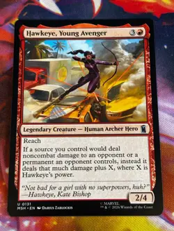 Hawkeye, Young Avenger U Marvel Super Heroes 131 NM - Image 1
