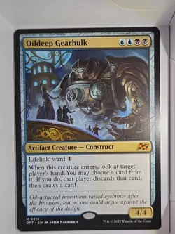 Oildeep Gearhulk - M215 - MTG - Aetherdrift (DFT) - Image 1