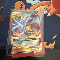 Reshiram & Charizard GX 20/214 Tag Team From Unbroken Bonds Pokemon TCG NM - Image 1