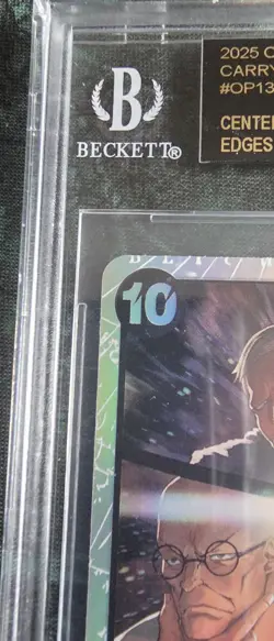 ONE PIECE Five Elders SR OP13-082 BECKETT BLACK LABEL 10 - Image 3