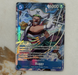 One Piece TCG Buggy OP16-048 ALT ART SR ALTERNATE ART NM The Time of Battle - Image 1