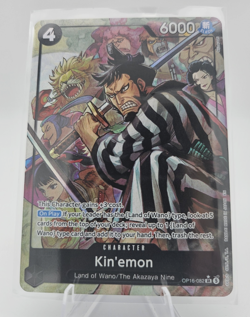 Kin'emon OP16-082 Alternate Art The Time of Battle One PIece English Card - Image 1