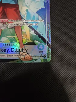 Bandai One Piece Card Game Monkey D. Luffy Leader OP16-022 ALT ART - Image 4