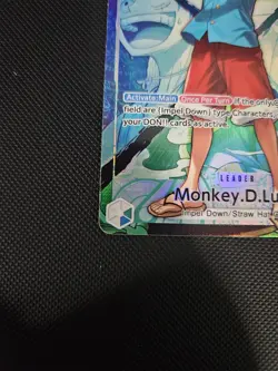 Bandai One Piece Card Game Monkey D. Luffy Leader OP16-022 ALT ART - Image 5