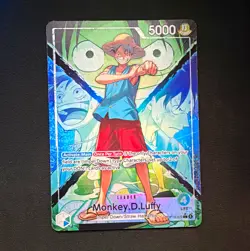 Bandai One Piece - Monkey D. Luffy Leader OP16-022 Alt Art Foil EN 5000 - Image 1